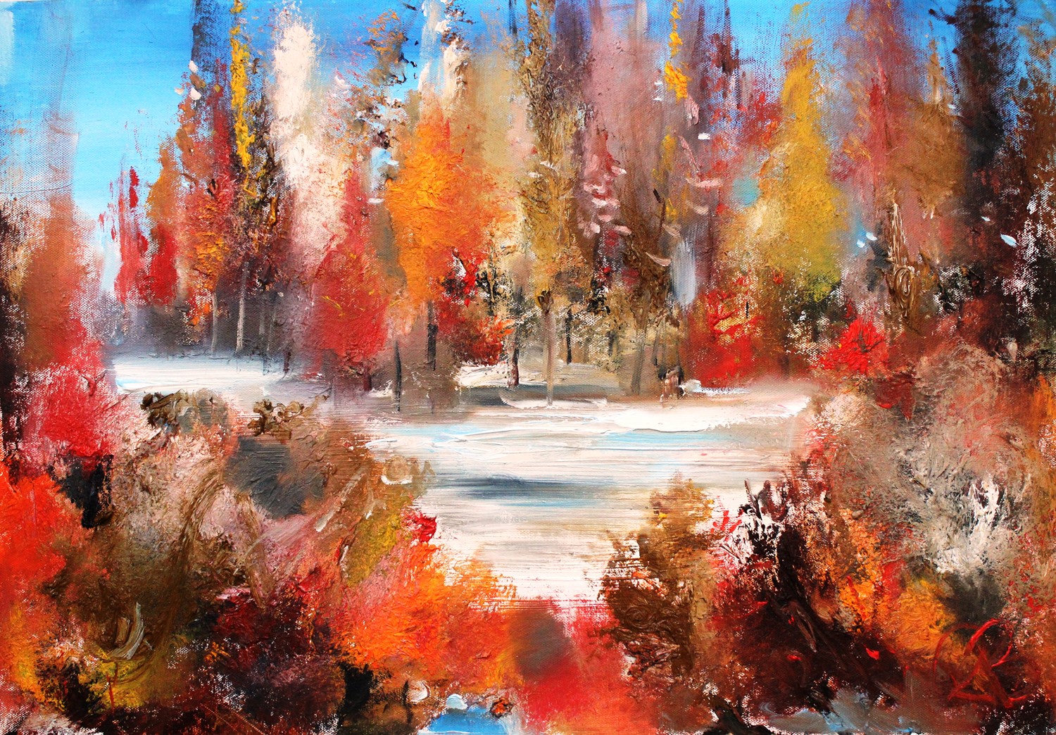 'Autumn Colour' by artist Rosanne Barr